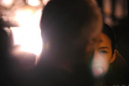 菲利浦·勒素（前景）在《一代宗师》片场。