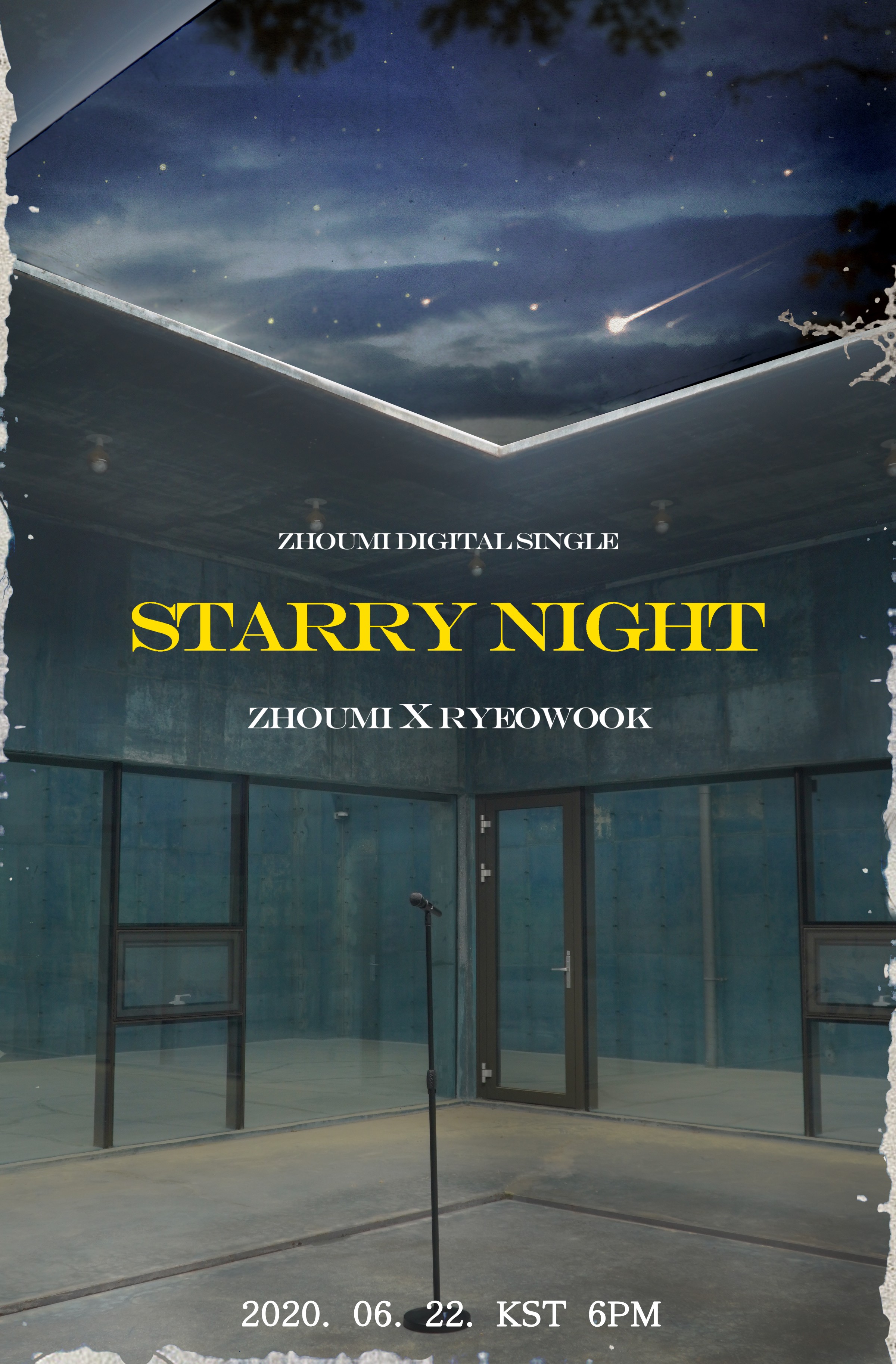 周觅新单曲《Starry Night (With RYEOWOOK)》概念图片.jpg