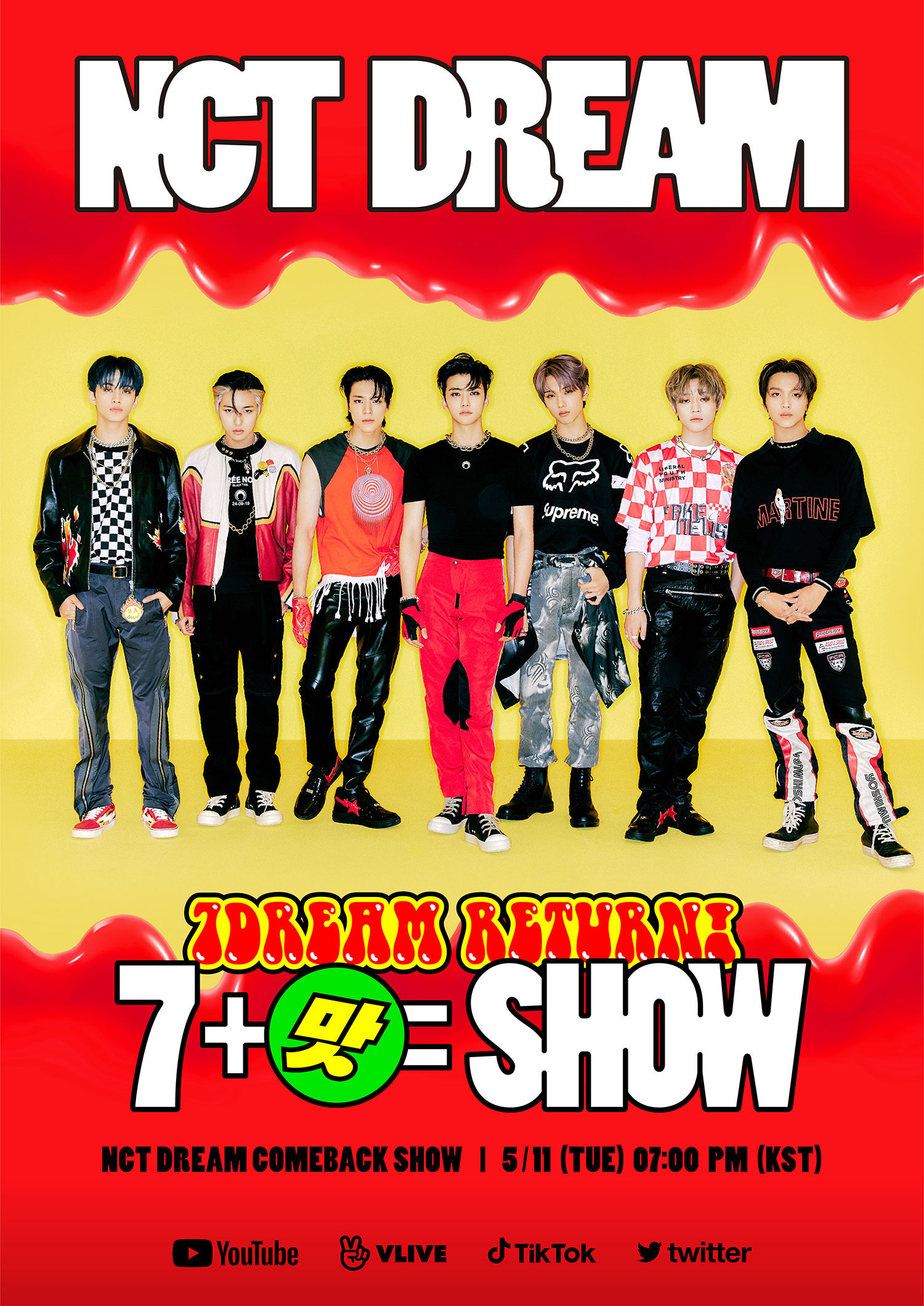 NCT DREAM线上回归秀“7DREAM RETURN! 7 味=SHOW”海报.jpg