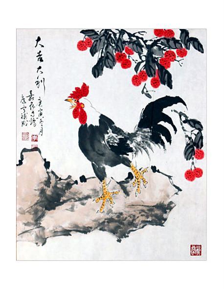 李嘉存画作!画的元素,诗的元素融会贯通.